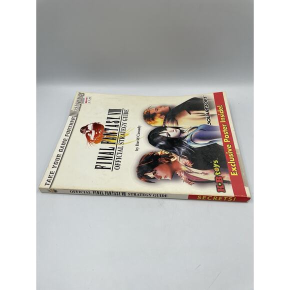 Final Fantasy VIII Official Strategy Guide With Poster: KB TOYS Exclusive - Picture 4 of 8